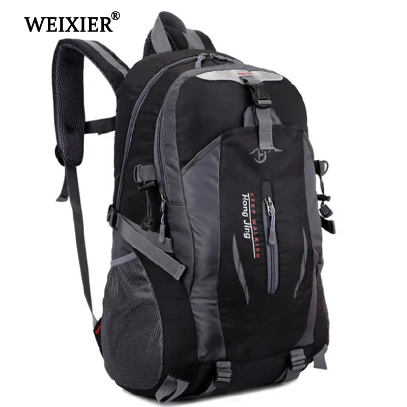 WEIXIER Softback модный красивый мужской студенческий водонепроницаемый нейлоновый рюкзак Mochila Escolar дорожная сумка рюкзак прогулочная сумка