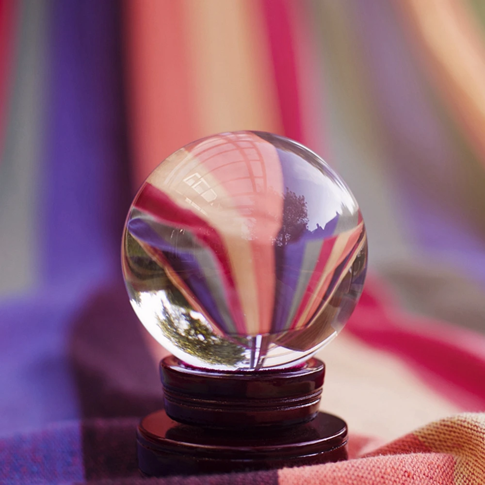 6 шт./лот редкий стеклянный шар натуральный кристалл сфера кварцевые шарики
