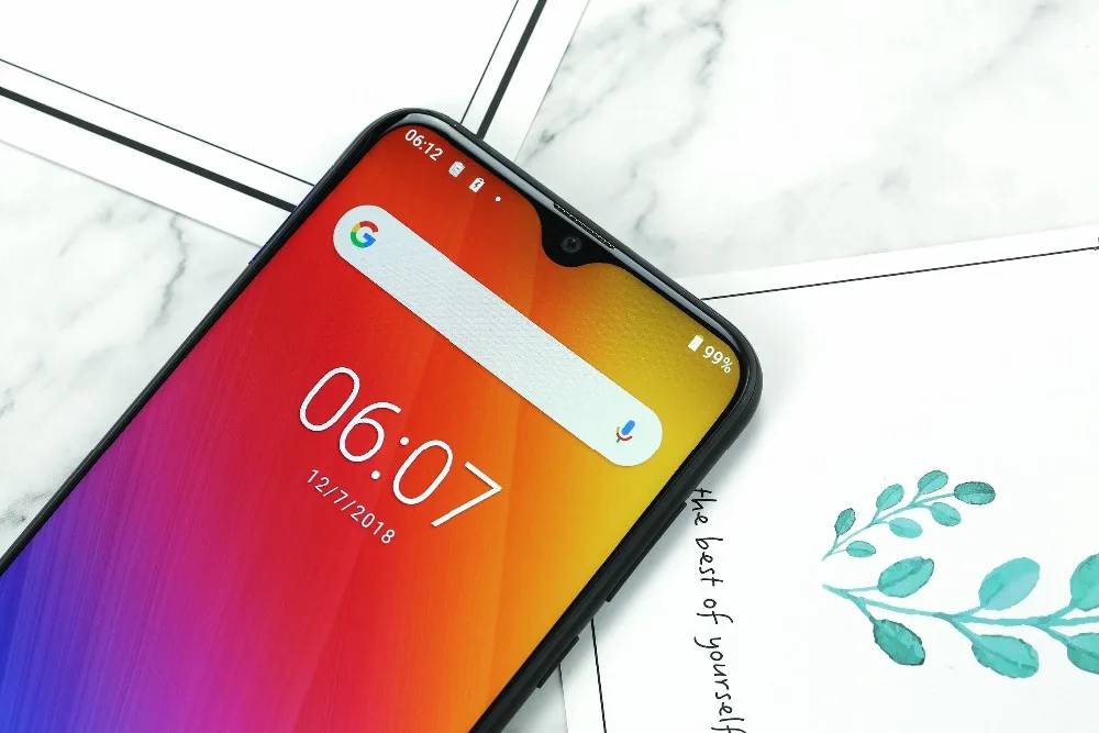 DOOGEE Y8 смартфон с 6 1-дюймовым дисплеем четырёхъядерным процессором MTK6739 ОЗУ 3 ГБ
