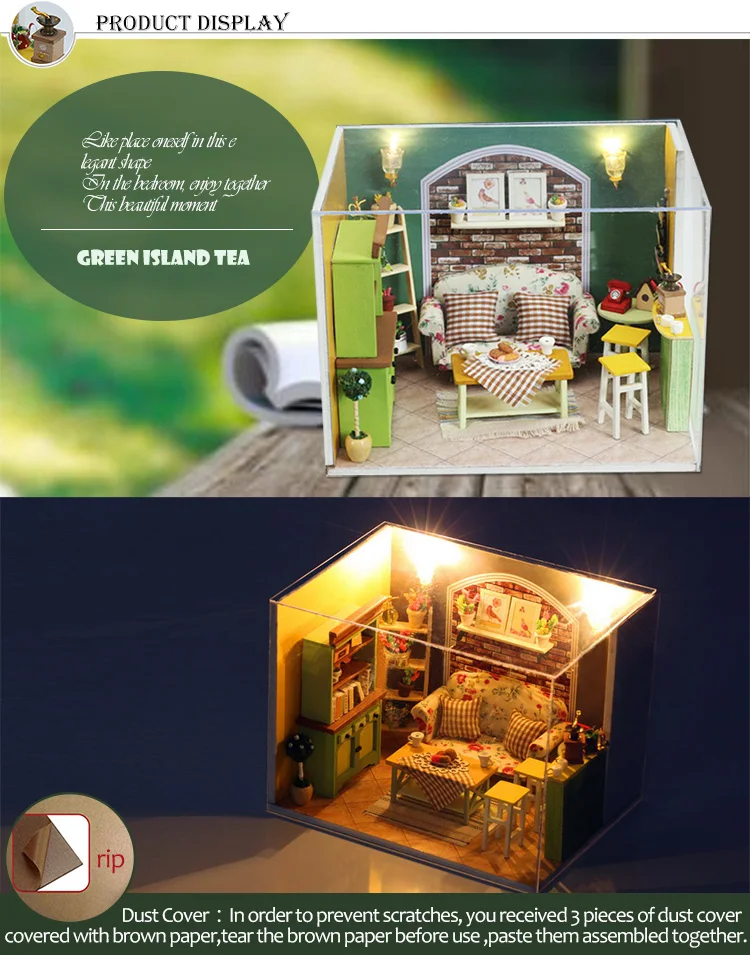 Кукольный дом ручной работы мебель Miniatura Diy кукольные домики миниатюрный кукольный домик деревянные игрушки для детей Взрослые подарок на день рождения