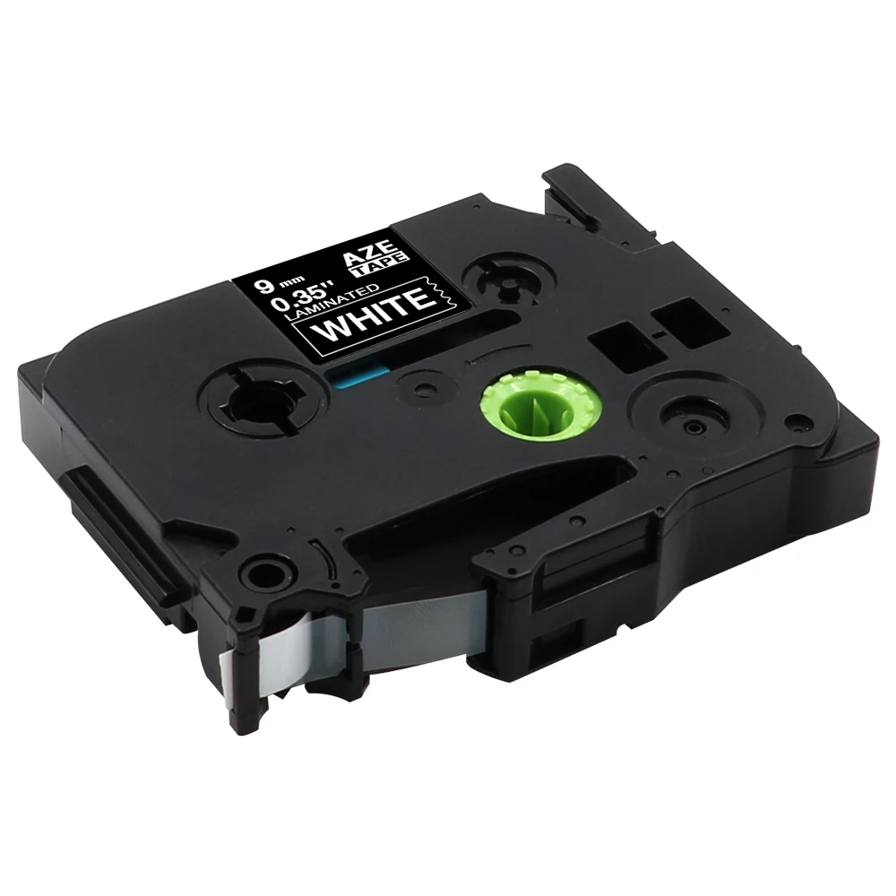 2 Packs Compatible with Brother P Touch TZe-325 TZe325 TZe 325 TZ-325 TZ TZ325 9mm White on Black Label Tape label | Компьютеры и офис