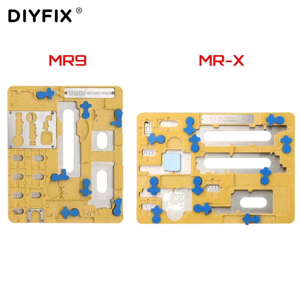 

PCB Board Fixture IC Chip NAND Flash Repair For iPhone XR XS MAX 8 8Plus 7 6 6s Plus 5S SE A5 A6 A7 A8 A9 A11 A12 CPU BGA Holder