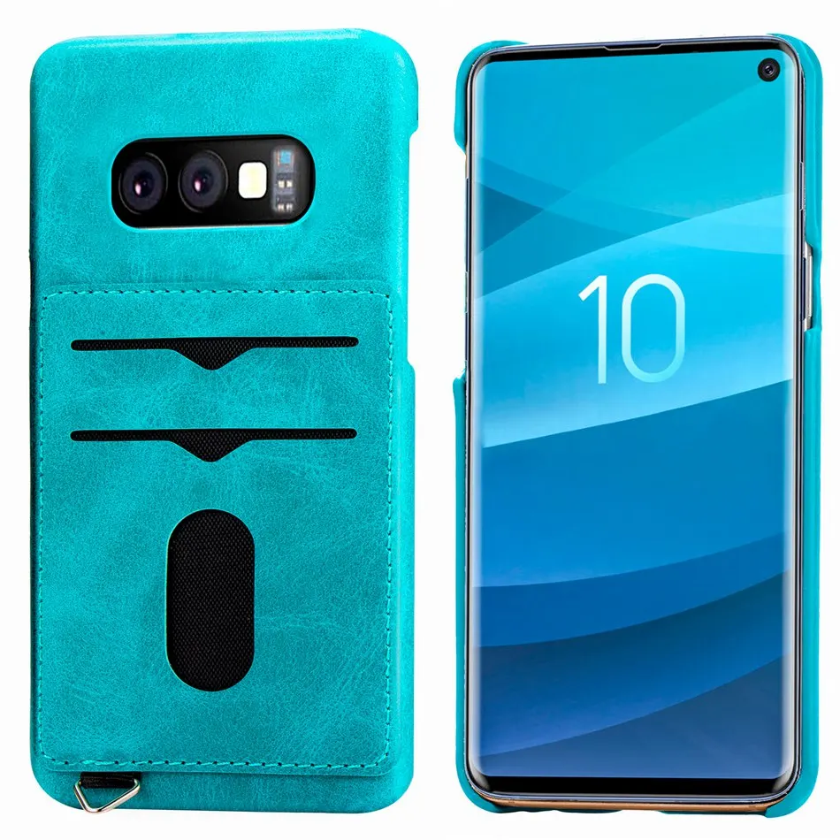 Чехол для samsung Galaxy S8 S9 S10 Plus S7 Edge чехол задняя крышка для samsung S10 Plus S10e Note 9 8 S7 Edge слот для карт чехол