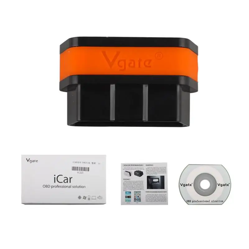 Vgate iCar2 ELM327 Bluetooth OBD 2 сканер Икар Мини elm 327 obd2 диагностический инструмент адаптер