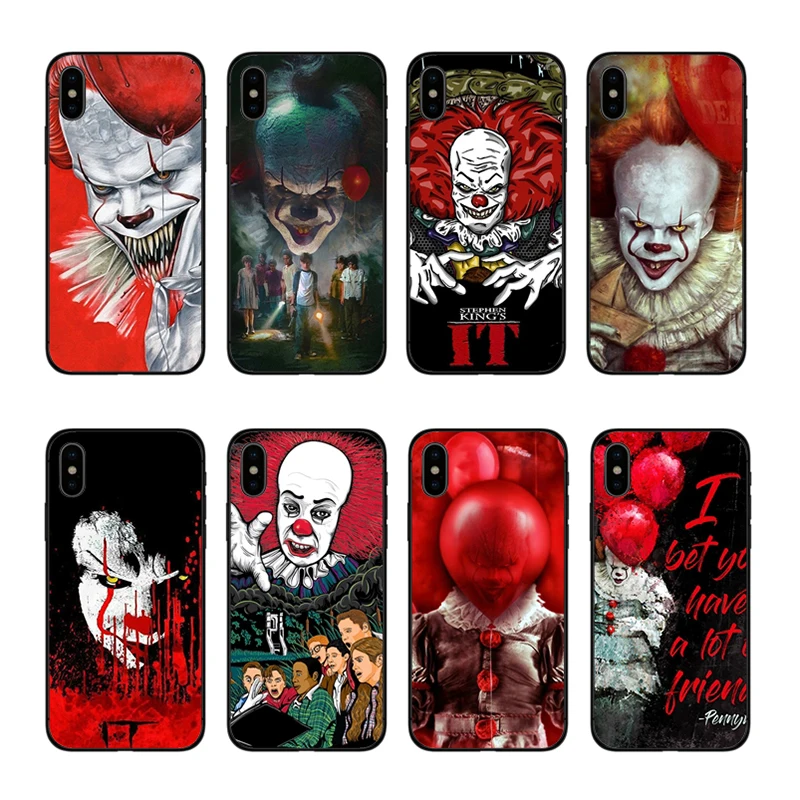 Пластиковый твердый чехол IMIDO IT Pennywise для Apple iPhone 6 6plus 6s 7 8plus xr xs xsmax|Бамперы| |