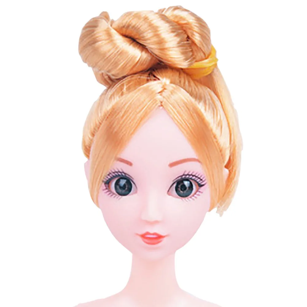 Кукла с головой, 12 шарниров, движущиеся голые тела, DIY игрушки, аксессуары, подарок для девочки, обучающая игрушка, детские игрушки и игры, дети 37
