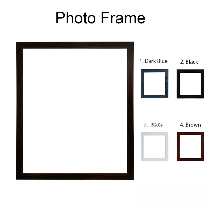 DIY фоторамки из пенополистирола креативный подарок настенный деревянный