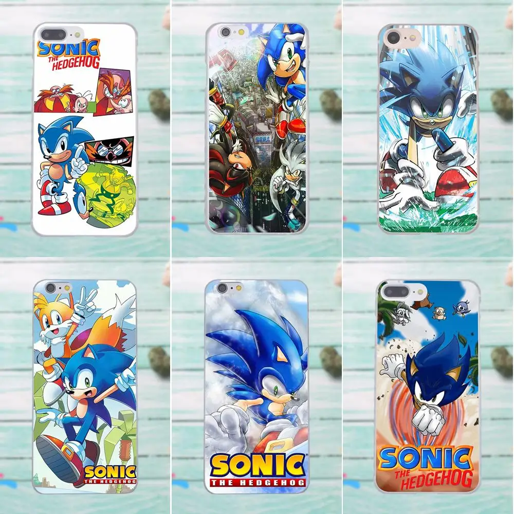 Мягкие чехлы для телефонов Xiaomi Redmi Mi Note 7 8 9 SE Pro Lite Go Play серии Sonic The Hedgehog | Мобильные