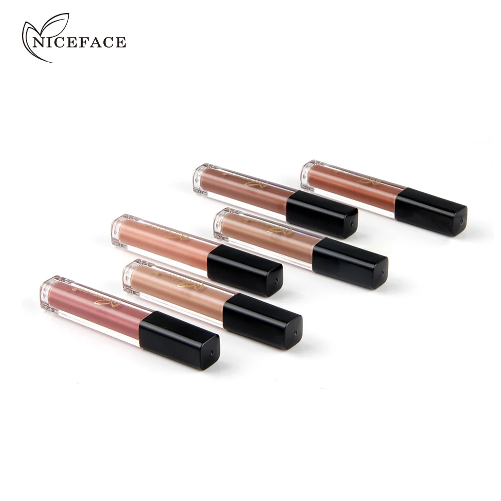

Niceface Color 24 Shades Matte Nude Liquid Lipstick Lip Stick Long Lasting Waterproof Pigment Matte Makeup Lip Gloss Set Gift