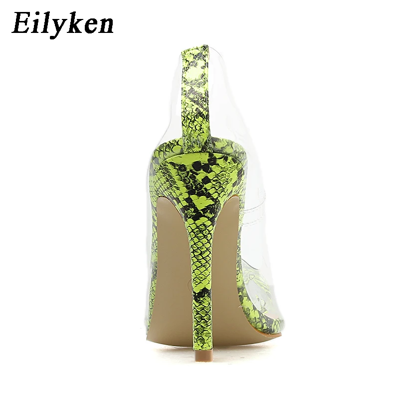 Eilyken/женские туфли-лодочки 2022 г. Пикантные Прозрачные Свадебные Вечерние туфли на