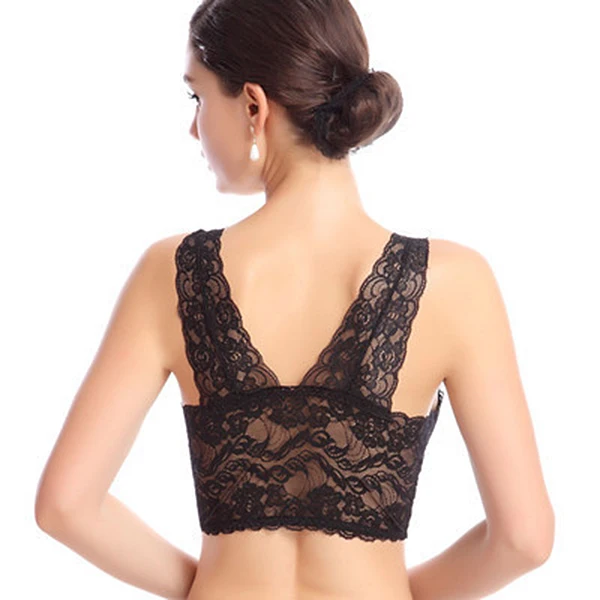

Extra-elastic Air Permeable Lace Bra Underwear Breathable for Women Sport TY66