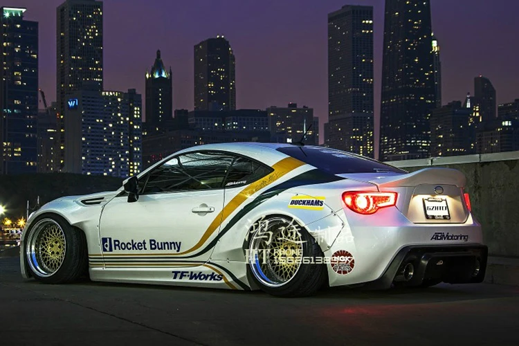 Углеродное волокно/ABS заднее крыло багажника спойлер для Subaru BRZ/Toyota GT86 2012 2013