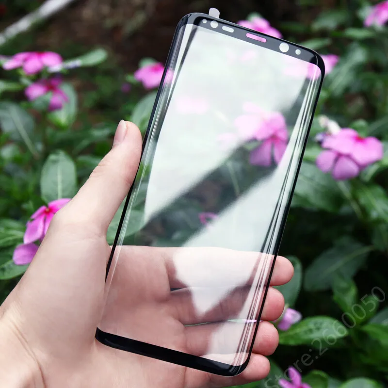 3D изогнутое закаленное стекло для samsung Galaxy S8 Plus, Защитная пленка для экрана, взрывозащищенное стекло для samsung S8 Note 8