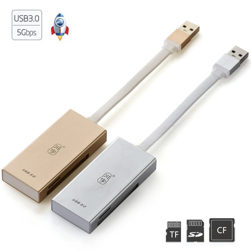 Высокоскоростной USB 3 0 SD Micro SDHC TF CF кардридер 5 Гбит/с для карты MicroSD SDXC карта