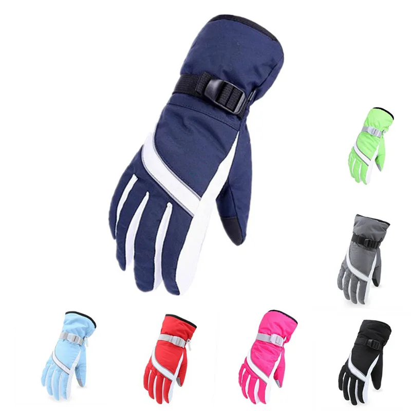 Зимние перчатки для катания на лыжах спортивные сноуборда зимние мотоцикле