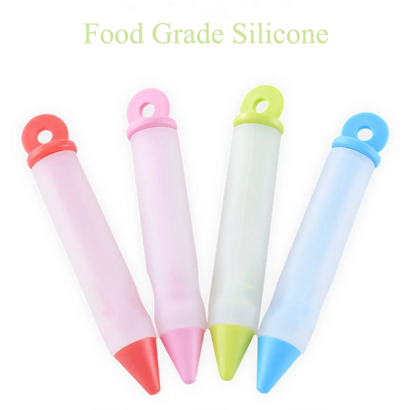 Силиконовые инструменты для украшения тортов шприц выпечки глазировки шоколада