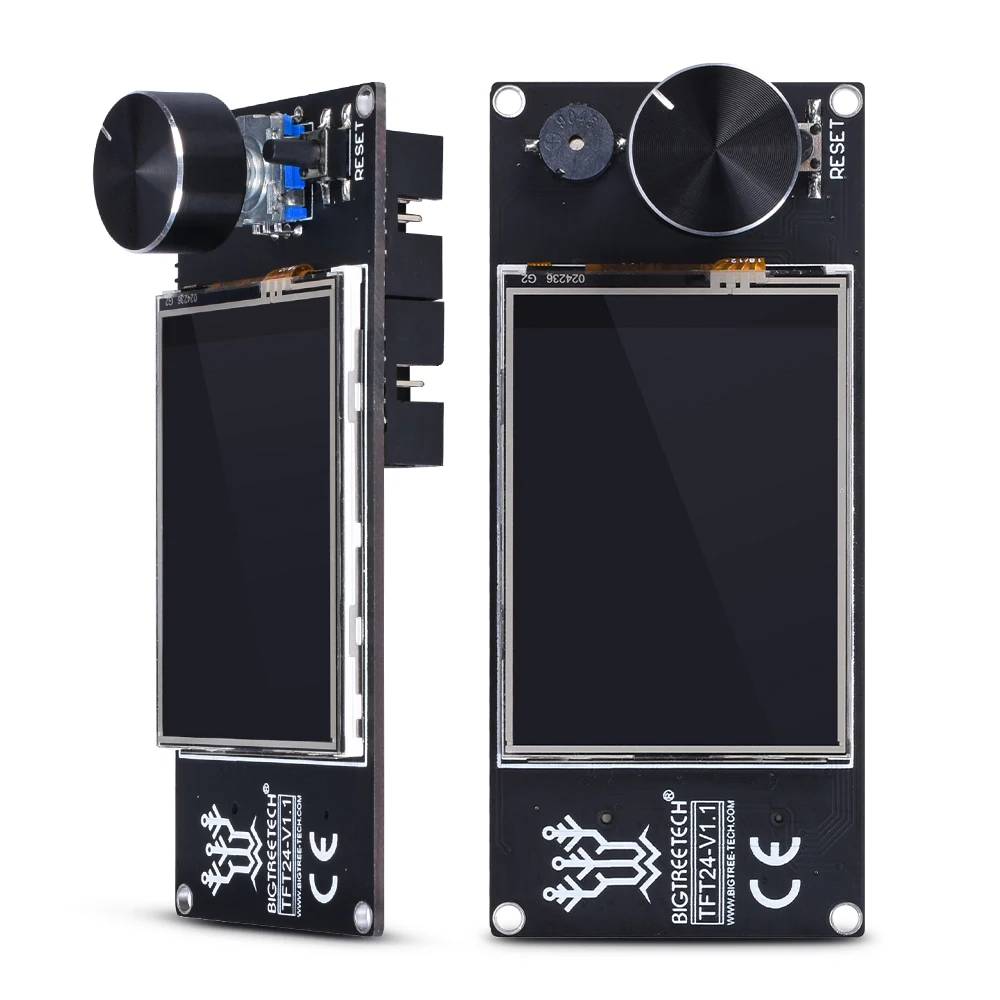 БИГТРИТЕК ТФТ24 В1.1 Дисплей аналогичный 12864 ЖК-экрану с сенсорным управлением для 3D-принтера Ender 3. Комплектующие для платы SKR V1.3 V1.4 Turbo PRO MINI E3.
