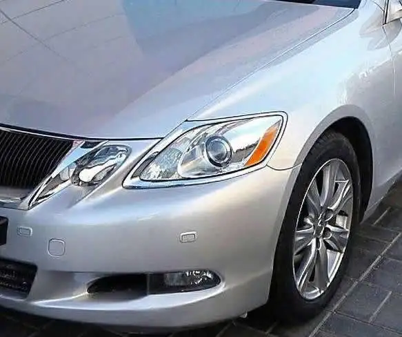 Для Lexus GS300 GS430 GS450h GS460 2008-2011 прозрачный абажур, абажур для передней фары