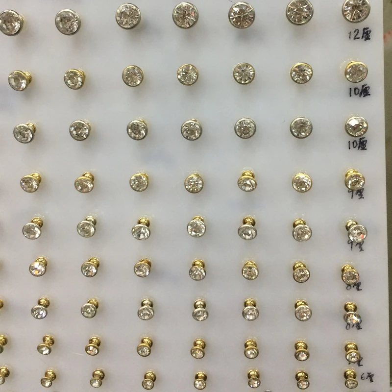 100 шт Твердые заклепки застежки золото Высокое качество кожа ремесла сумки обувь