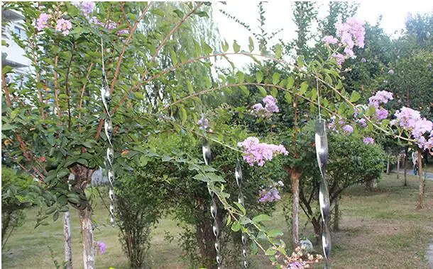 Отпугиватель птиц напугивающее устройство для скручивания ветром декоративное