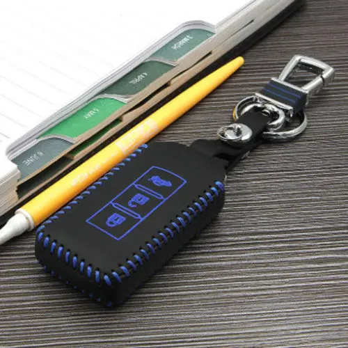 or Mitsubishi Pajero/ASX Remote key Case Cover Bag Holder High Quality leatherListed for charity |
