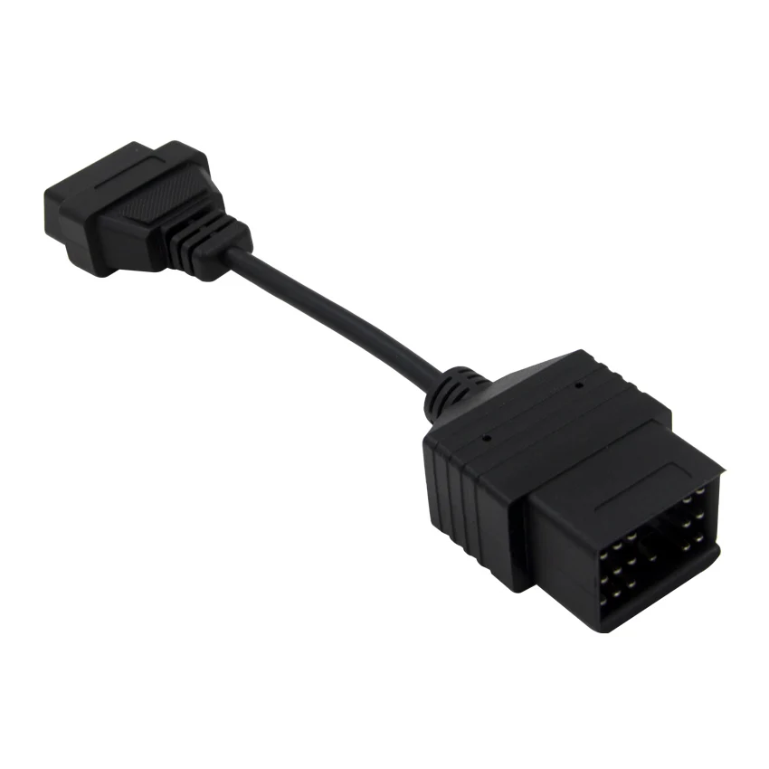 Для Toyota 17pin старый бензиновый Автомобильный Кабель адаптер в 16 pin OBD2 разъем OBDII адаптер