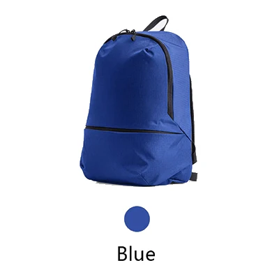 backpack blue Xiao mi рюкзак для дрона mi 11L 5 цветов уровень 4 водонепроницаемый нейлон 150 г городская повседневная спортивная рюкзаки сумки мужские и женские маленькие размеры - Цвет: backpack blue