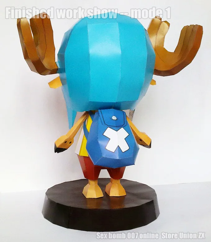 Новая аниме &quotone piece&quot tony chopper 3d бумажная модель Фигурки игрушки для хобби детей