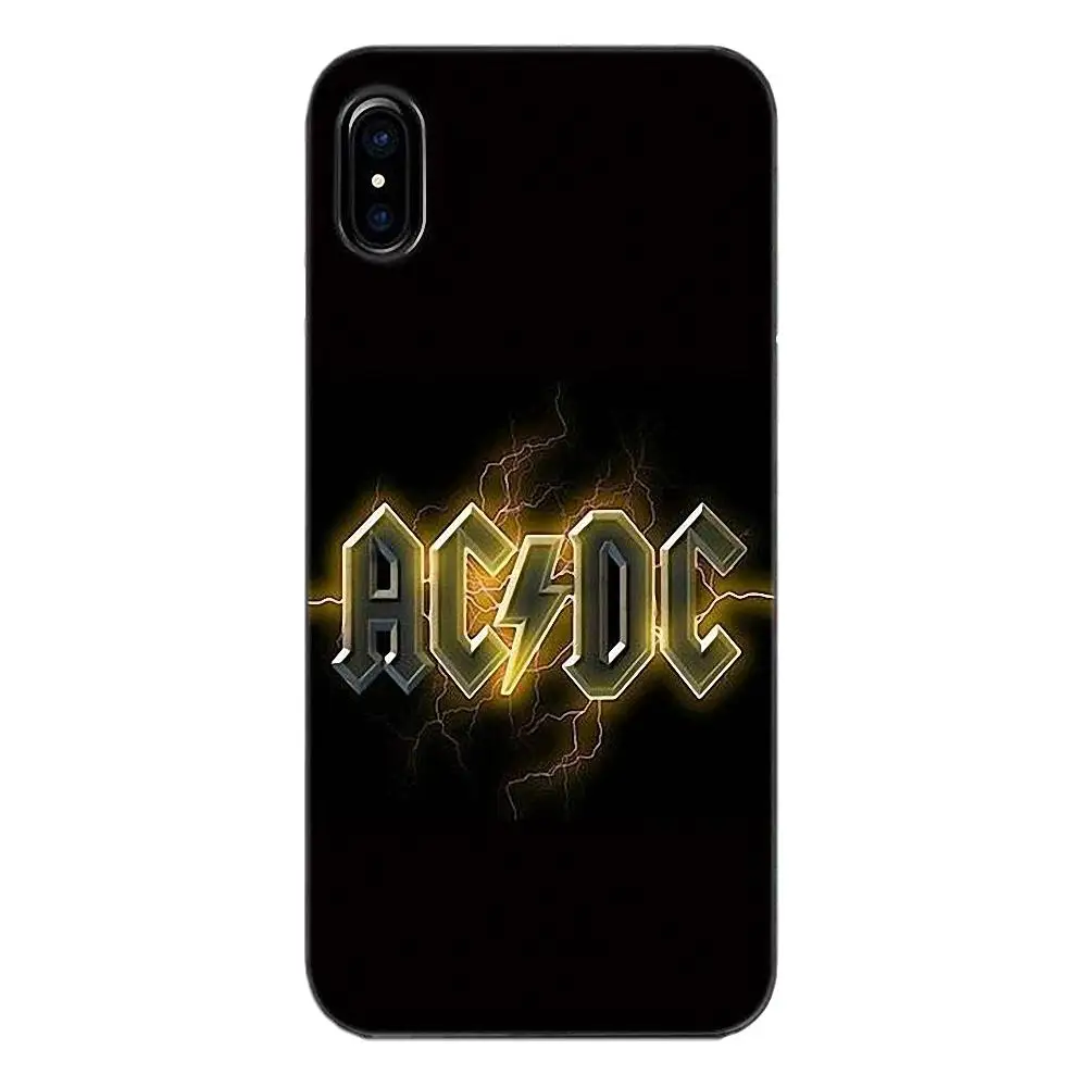 Мягкий термополиуретановый чехол Tpwxnx для телефона Постер Ac Dc Huawei G7 Y6 II Y7 Xiaomi Redmi Note