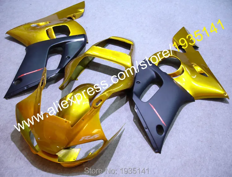 Для Yamaha Обтекатели YZF R6 98 99 00 01 02 YZFR6 обтекатель 1998 1999 2000 2001 2002 ABS тела (литья под