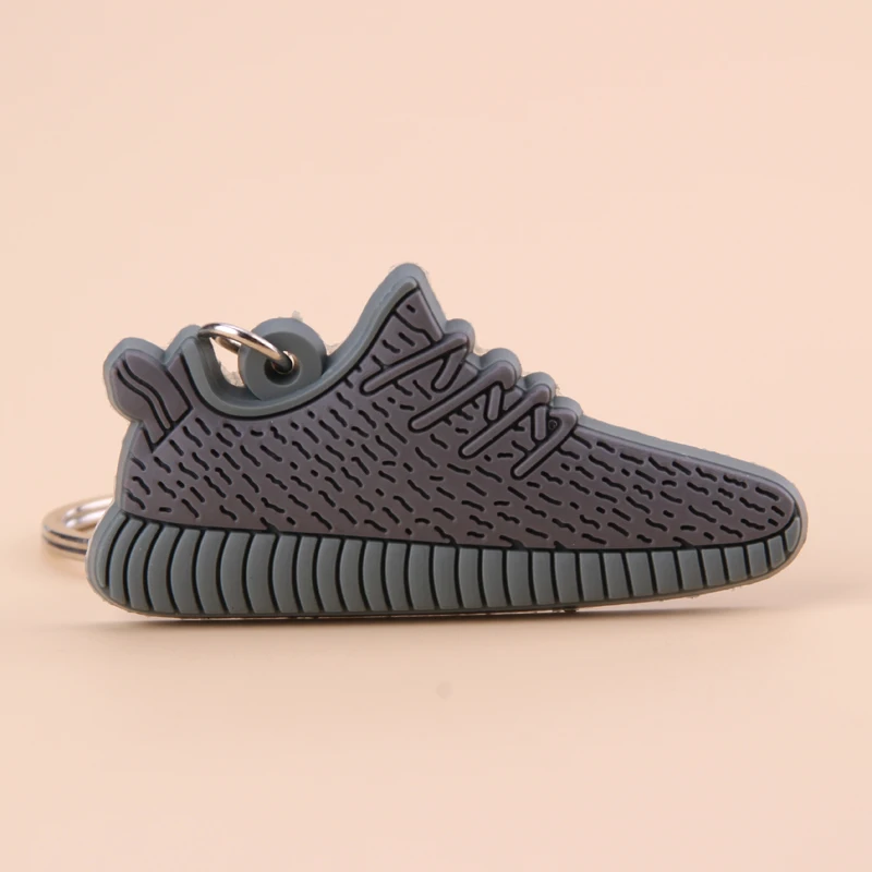 Photo Color04 Брелок мини Силиконовый SPLY-350 V2 обувной брелок Женский Мужской Детский подарок брелок баскетбольные кроссовки Porte Clef - Цвет: Photo Color04