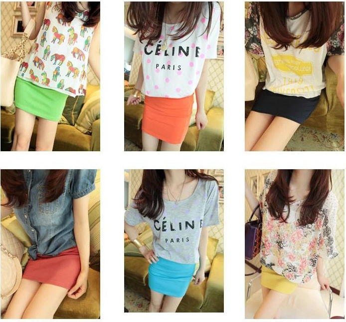 2017 весенний хлопковый комплект одежды посылка ягодицы короткая юбка Сексуальная