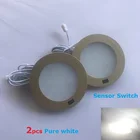 2 шт., светодиодный светильник с датчиком движения, 3 Вт, 4000 к