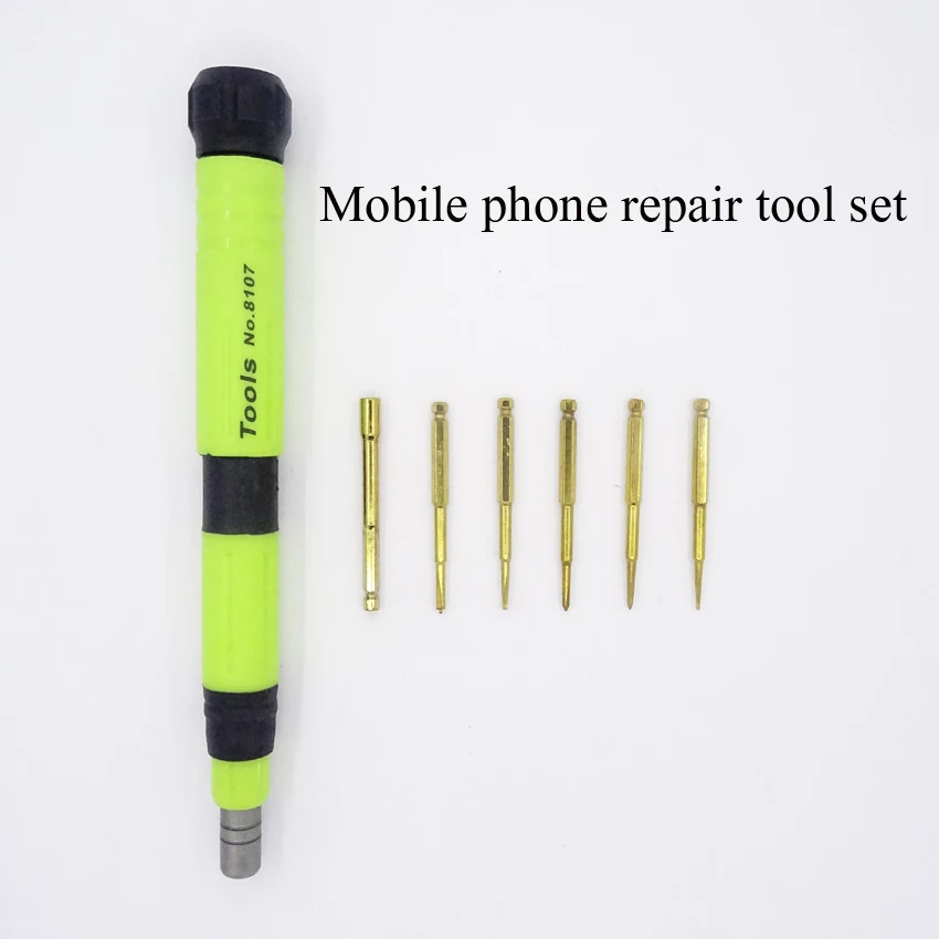 New 6 in 1 multifunction screwdriver set M2.5/0.6Y/0.8/1.2/1.5/2.0MM disassemble too lfor iphone and electronic product | Инструменты