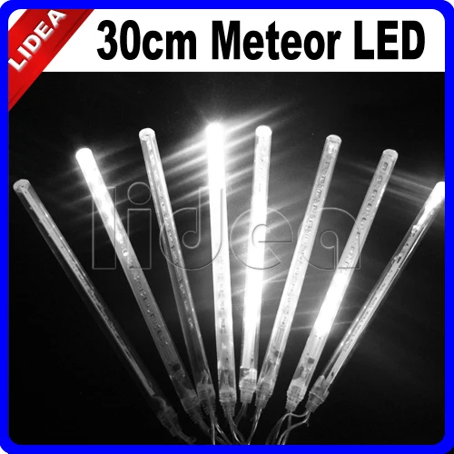 30 см метеоритный дождь Новый год Рождество Navidad сказочные гирлянды светодиодные