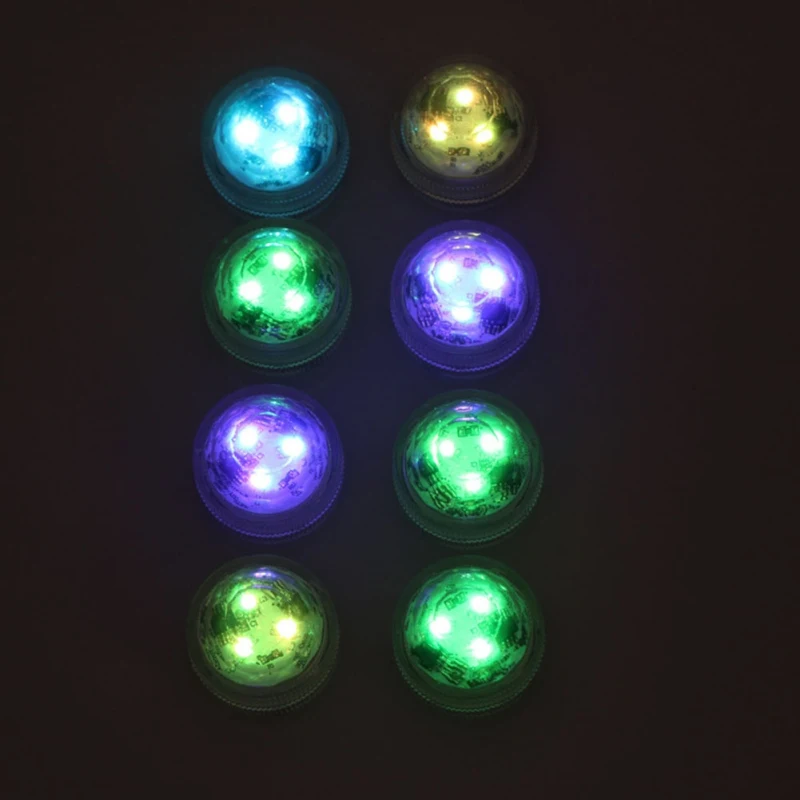 Светодиодный погружной светильник RGB с пультом дистанционного управления