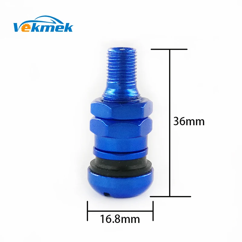 2 шт. алюминиевые клапаны для шин мотоциклов бескамерные аксессуары клапанов