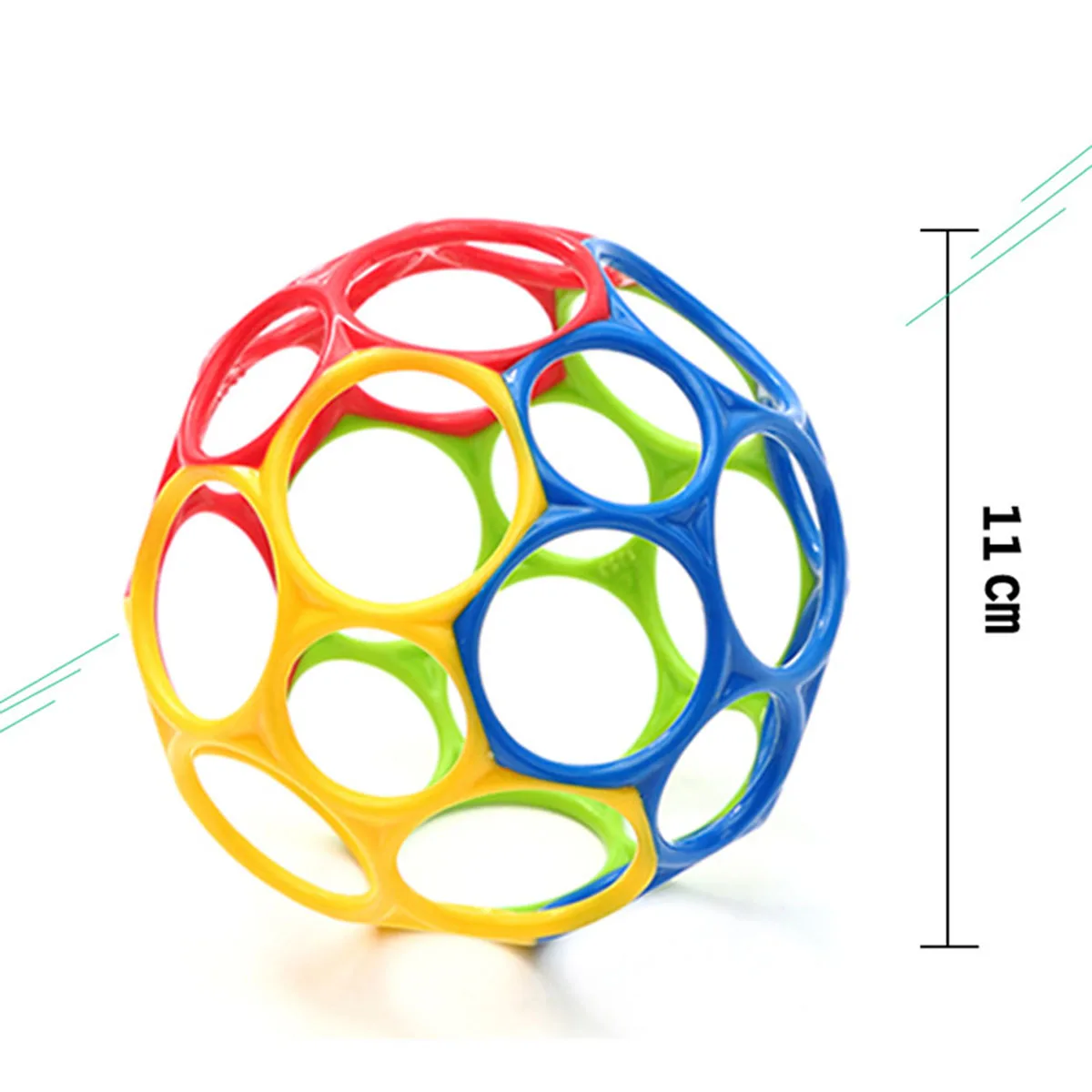 Детские погремушки Прорезыватель для зубов соска-мяч мобильные мягкие красочные