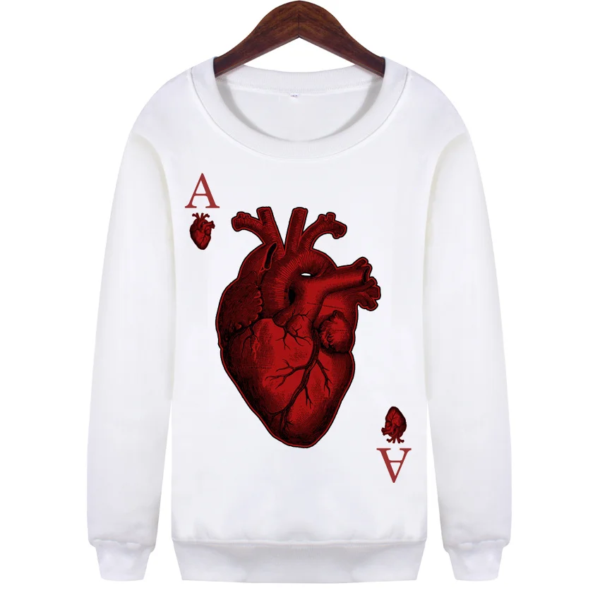 Dingtoll Fashion Multi Wolf Harajuku Printed Sweatshirt Hoodies Women Casual Design Long Sleeve Ladies Pullovers WMH119 | Женская одежда