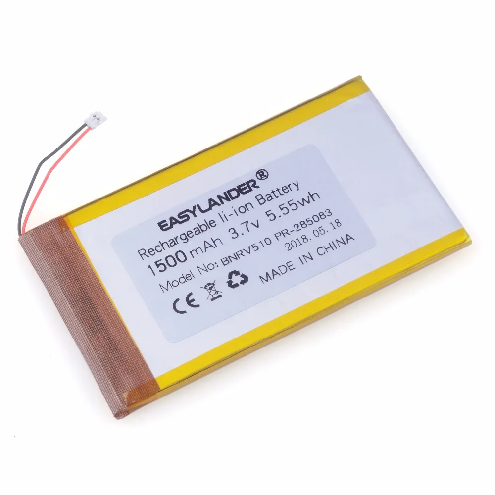 PR 285083 аккумулятор 3 7 V 1500mAh для Barnes & Noble BNRV510 Nook Glowlight Plus 2015 Kobo Glo HD H2O электронная