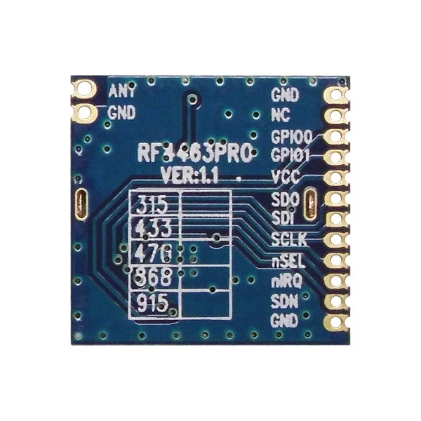 6 шт./лот RF4463PRO-FCC аддитивного цветового пространства/CE-RED Сертифицированный 433 МГц