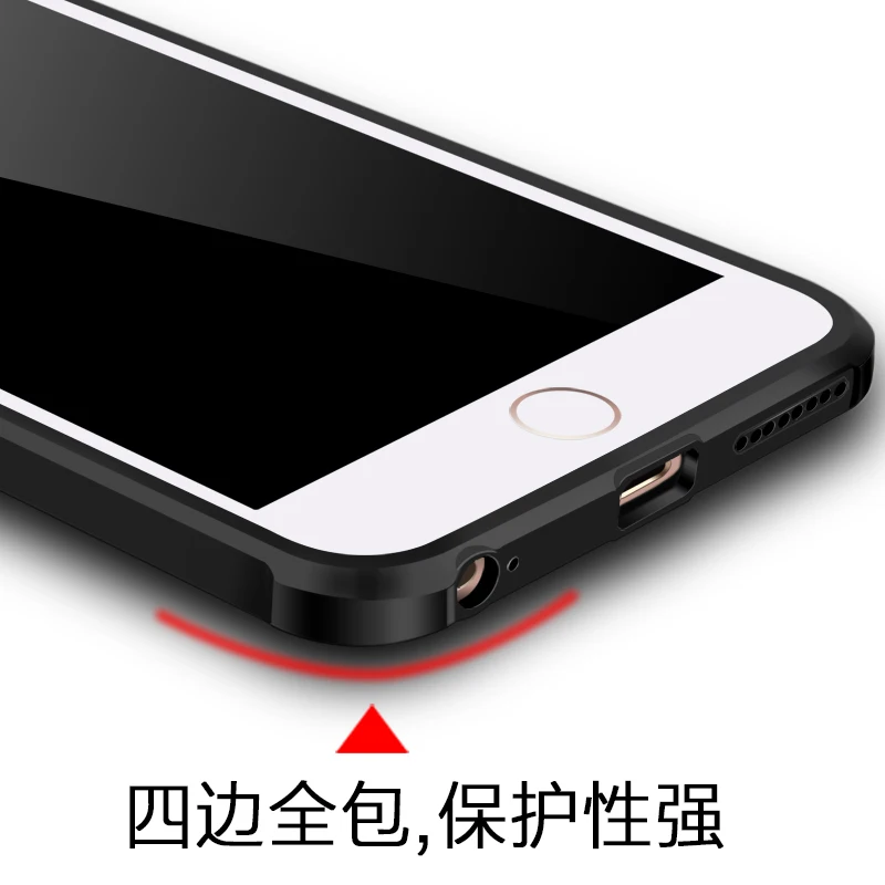 Для iPhone 6 s/6 s Плюс Тпу Мягкая Обложка Heavy Duty Противоударный Анти-Шок Ударопрочный