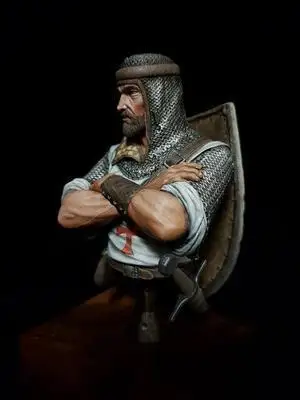 Модель бюста из смолы 1/10 набор модели Crusader Warrior 247D|Наборы для сборки моделей| |