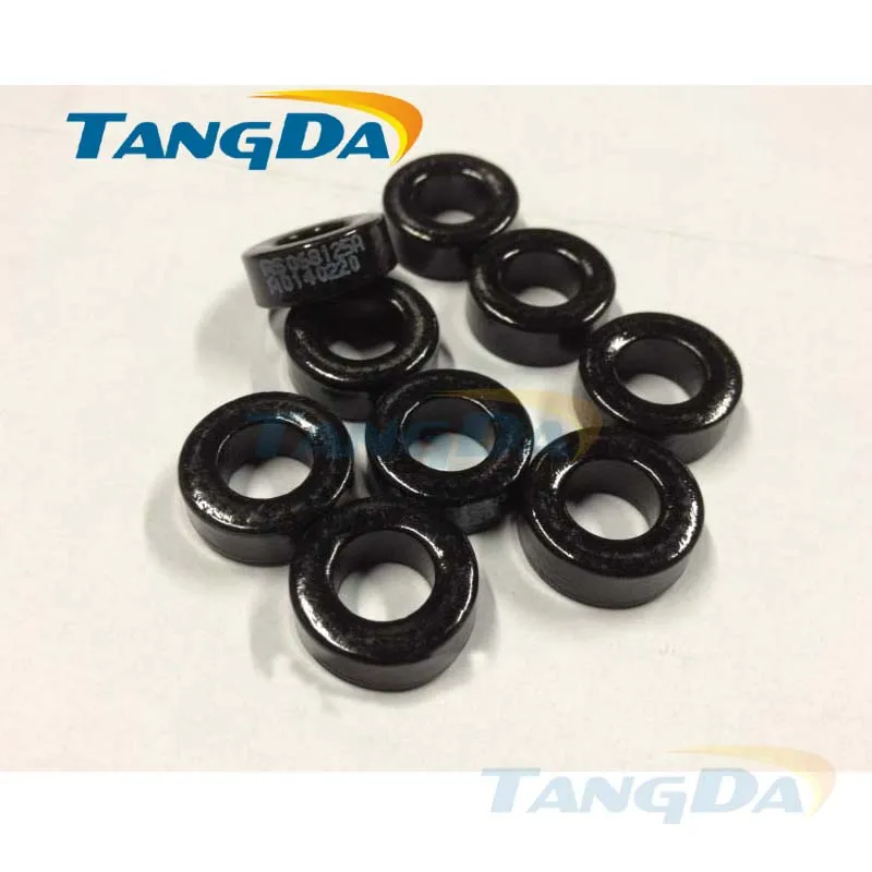 

Тороидальный сердечник Tangda sendust FeSiAl, индуктор OD * ID * HT 18*9*7 мм AL: 89nH/N2 Ue: 125 AS068125A CS172125 77380-A7
