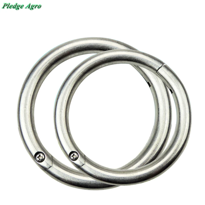 Цельное кольцо для носа колечко крупного рогатого быка удерживающее устройство