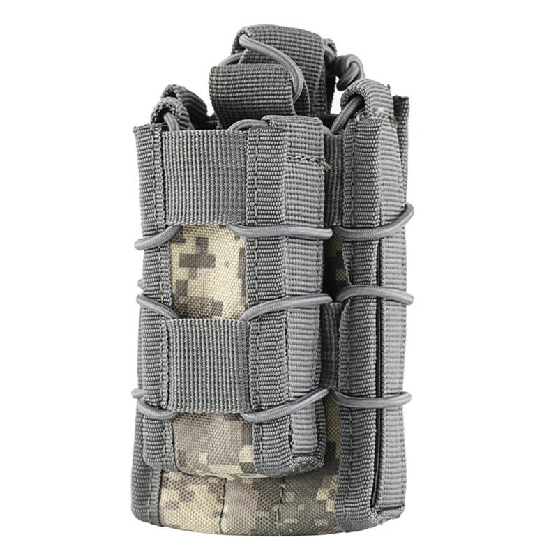 5 &quotстрайкбольный журнал MOLLE Pouche Тактический Двойной винтовочный пистолет Mag с