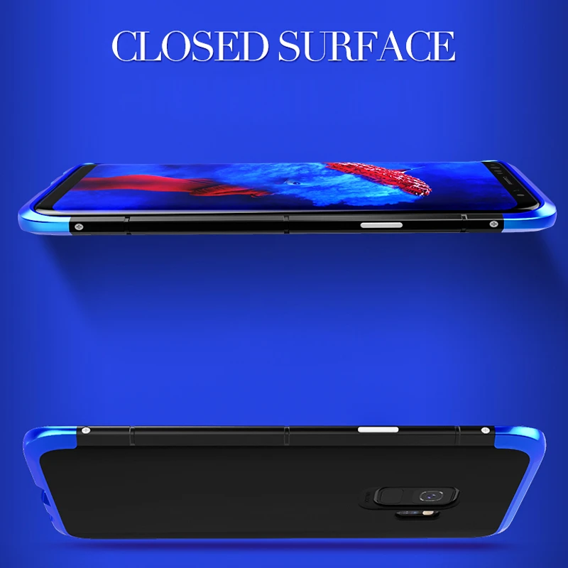 Роскошный брендовый BOBYT Note9, алюминиевая металлическая рамка+ PC жесткий защитный противоударный чехол для samsung S9 S8 Plus Note 9 8 чехол