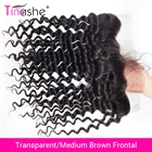 Волосы Tinashe, прозрачные, фронтальные, бразильские, крупные волны, фронтальные, Реми, фронтальные, HD, швейцарские, фронтальные