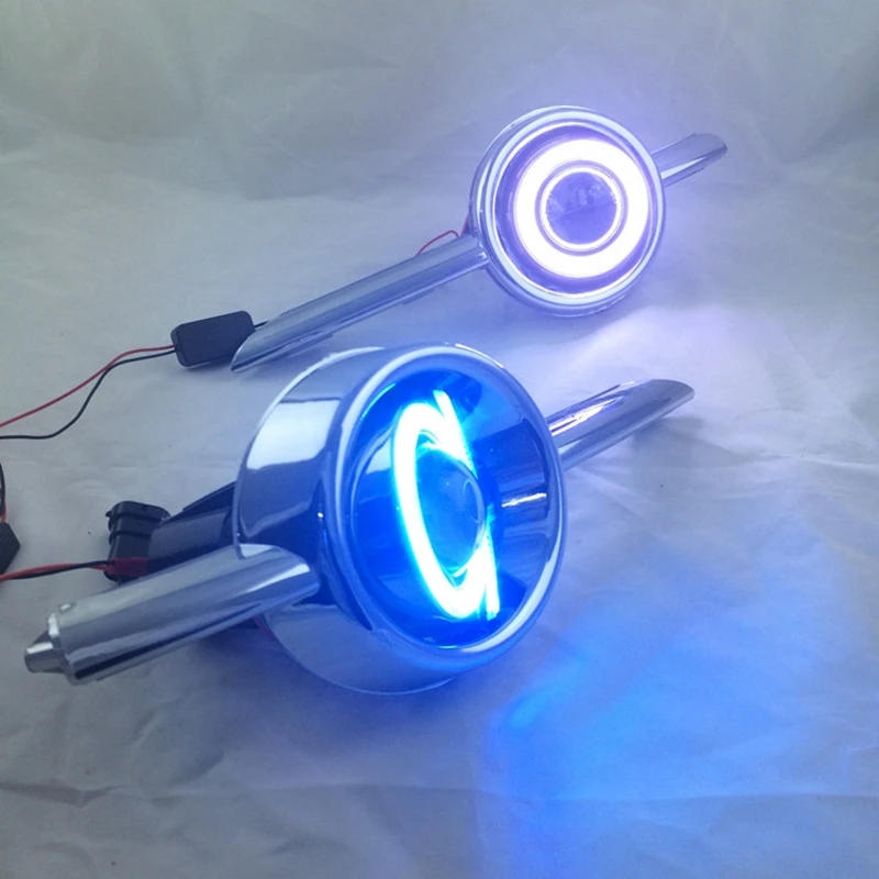 Eemrke стайлинга автомобилей для Suzuki Swift Sport 2007 LED Ангельские глазки DRL дальнего света tagfahrlicht 12 В H11 55 Вт туман свет лампы