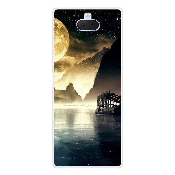 42 Для sony Xperia 10 Plus чехол 10 Plus 6,5 ''силиконовый мягкий ТПУ чехол с рисунком для sony Xperia 10 чехол 5,9'' чехол милый - Цвет: 42